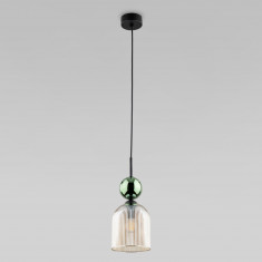 Подвесной светильник со стеклянным плафоном 11146  Sophia Green Cognac &mdash; Multielectrika