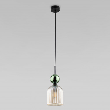 Подвесной светильник со стеклянным плафоном 11146  Sophia Green Cognac — Multielectrika