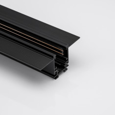 Шинопровод встраиваемый низкопрофильный под шпаклевку Lumker серия SY-LINK, Черный, 2.5м, IP20 &mdash; Multielectrika