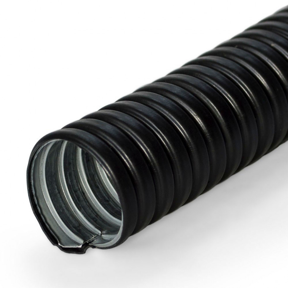 Металлорукав с протяжкой Пан-Электро Р3-ЦП-НГ-10 в ПВХ оболочке фото 1 — Multielectrika