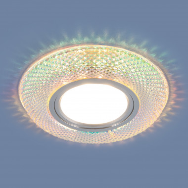 Встраиваемый точечный светильник со светодиодной подсветкой 2237 MR16 MLT мульти — Multielectrika