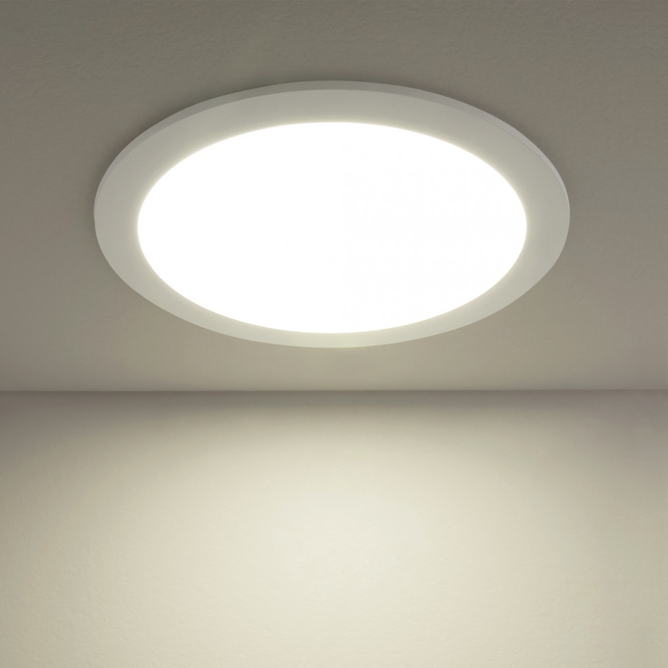 Встраиваемый точечный светодиодный светильник DLR003 24W 4200K фото 1 — Multielectrika