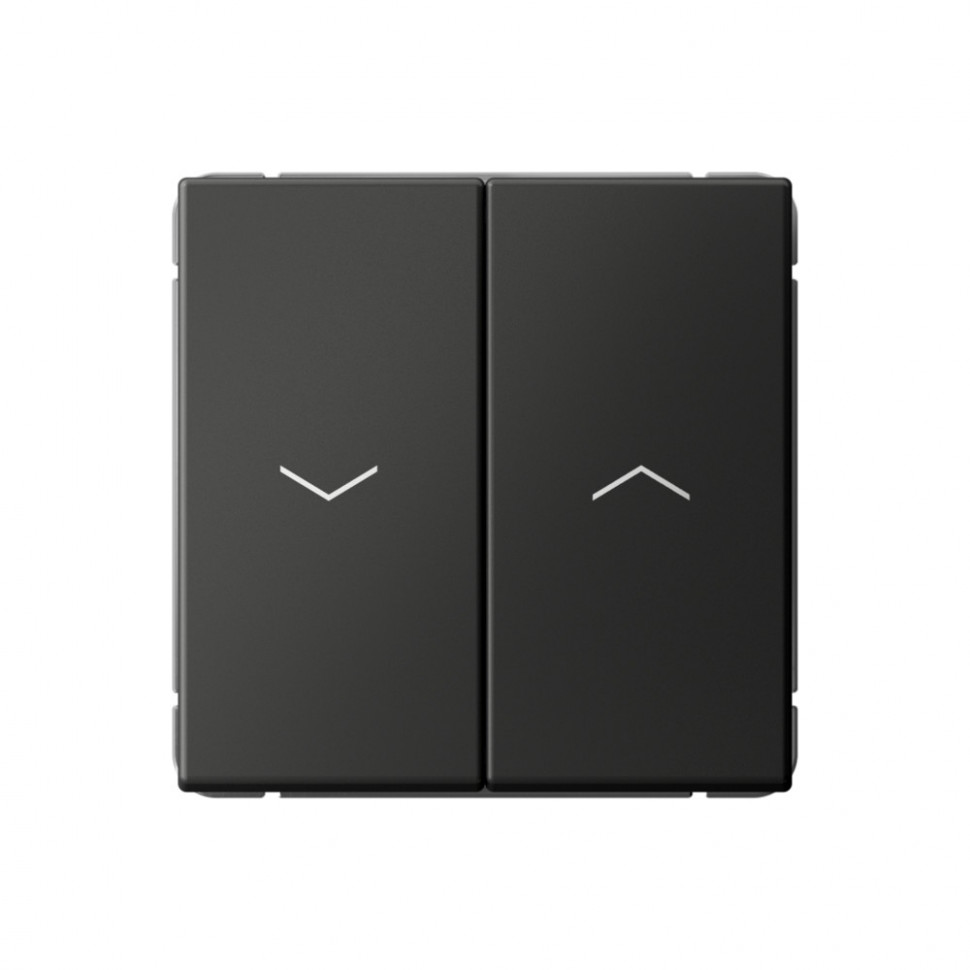 Выключатель для жалюзи Systeme Electric ArtGallery 10А, базальт фото 1 — Multielectrika