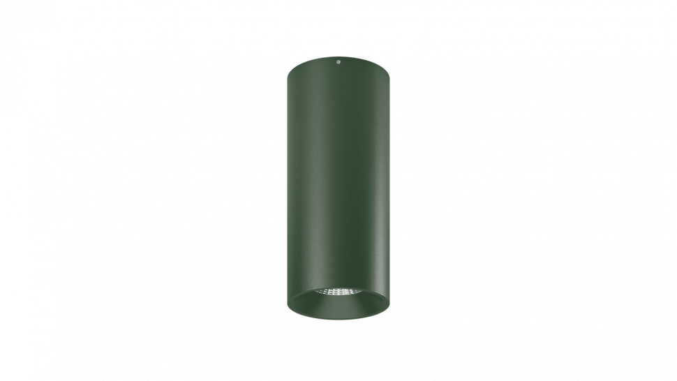 VL-BASE-DGE-WW База светильника VILLY, накладной 3000К Теплый белый, 15Вт, Темно-зеленый фото 1 — Multielectrika