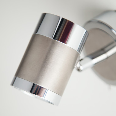 Настенный светильник с поворотными плафонами 20058/1 перламутровый сатин — Multielectrika