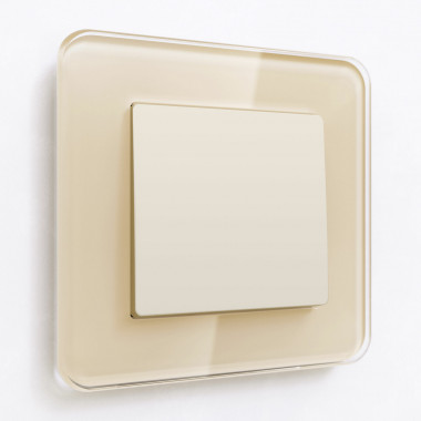 Выключатель одноклавишный (айвори матовый) W1110062 — Multielectrika