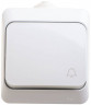 Выключатель одноклавишный 10АХ IP44 белый Schneider Electric Этюд BA10-041B