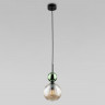 Подвесной светильник со стеклянным плафоном 11145 Sophia Green Cognac