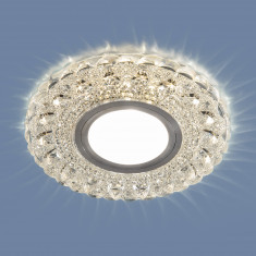 Встраиваемый точечный светильник с LED подсветкой 2236 MR16 CL прозрачный &mdash; Multielectrika