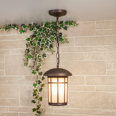 Lepus H кофейное золото уличный подвесной светильник IP33 GL 1016H — Multielectrika