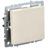 Выключатель одноклавишный перекрестный 10А IEK Brite ВС10-1-3-БрКр бежевый