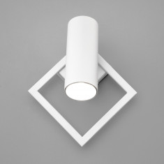 Настенный светодиодный светильник в стиле минимализм 20091/1 LED белый &mdash; Multielectrika