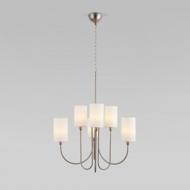 Умная подвесная люстра 60164/6 никель — Multielectrika