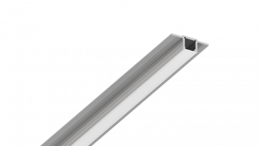 Алюминиевый профиль Design LED без видимой рамки LG16, 2500 мм, анодированный  — Multielectrika