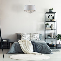 Подвесная люстра с хрусталем 10092/5 хром &mdash; Multielectrika