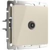 ТВ розетка проходная (слоновая кость) W1184003 фото 1 &mdash; Multielectrika