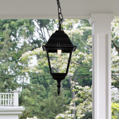 Уличный подвесной светильник Fuga H черный 35148/H &mdash; Multielectrika