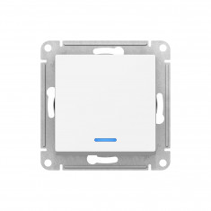 Переключатель одноклавишный Systeme Electric AtlasDesign 10А, лотос &mdash; Multielectrika