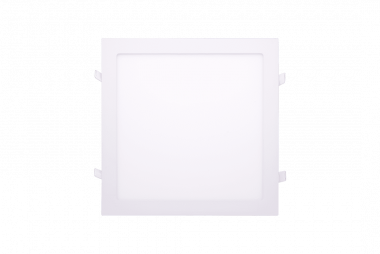 Ультратонкий встраиваемый LED светильник квадратный PL-S300-24-WW 24 Вт белый 2700K — Multielectrika