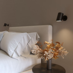 Настенный светильник с поворотным механизмом 70147/1 черный &mdash; Multielectrika