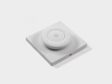 Настенная панель Quick control беспроводная монохромный, белая  — Multielectrika