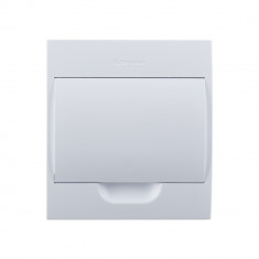  Корпус навесной Systeme Electric City9 Box с белой дверцей 1ряд/8мод &mdash; Multielectrika