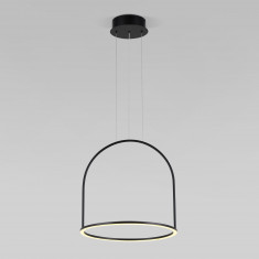 Подвесной светодиодный светильник 90322/1 черный &mdash; Multielectrika
