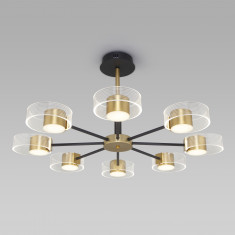 Потолочный светильник 90244/8 черный / золото &mdash; Multielectrika