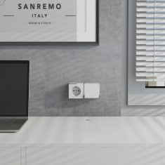 Выключатель одноклавишный проходной Gallant белый W5012001 &mdash; Multielectrika