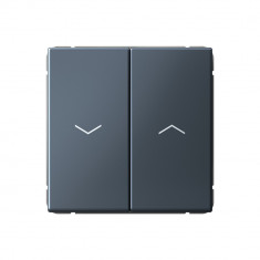 Выключатель для жалюзи Systeme Electric ArtGallery 10А, грифель &mdash; Multielectrika