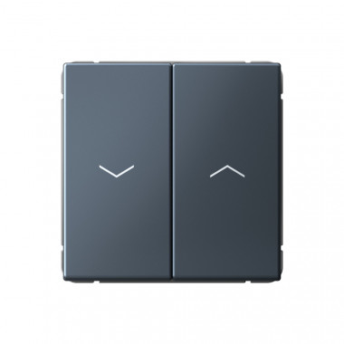 Выключатель для жалюзи Systeme Electric ArtGallery 10А, грифель — Multielectrika