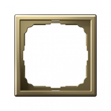 Рамка на 1 пост Systeme Electric ArtGallery золото — Multielectrika