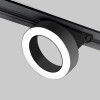 Трековый светодиодный светильник для однофазного шинопровода Spila черный 12W 4200K 85079/01 фото 16 — Multielectrika
