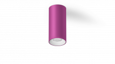 VL-BASE-PIN-WW База светильника VILLY, накладной 3000К Теплый белый, 15Вт, Розовый &mdash; Multielectrika