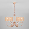 Подвесная люстра с абажурами 60099/6 перламутровое золото фото 1 — Multielectrika