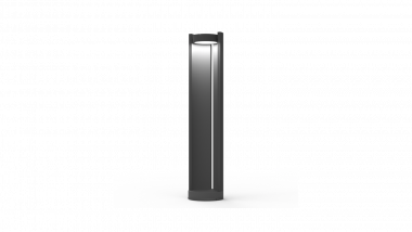 FL-1262-800-15-GR-WW, светильник напольный уличный, IP65, темно-серый, 15Вт, 3000К &mdash; Multielectrika