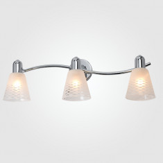 Настенный светильник со стеклянными плафонами 20053/3 хром &mdash; Multielectrika