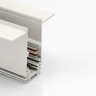 SY-LINK-20T2-2.5-WH, шинопровод встраиваемый глубокий под шпаклевку, 48В, белый, 2,5м