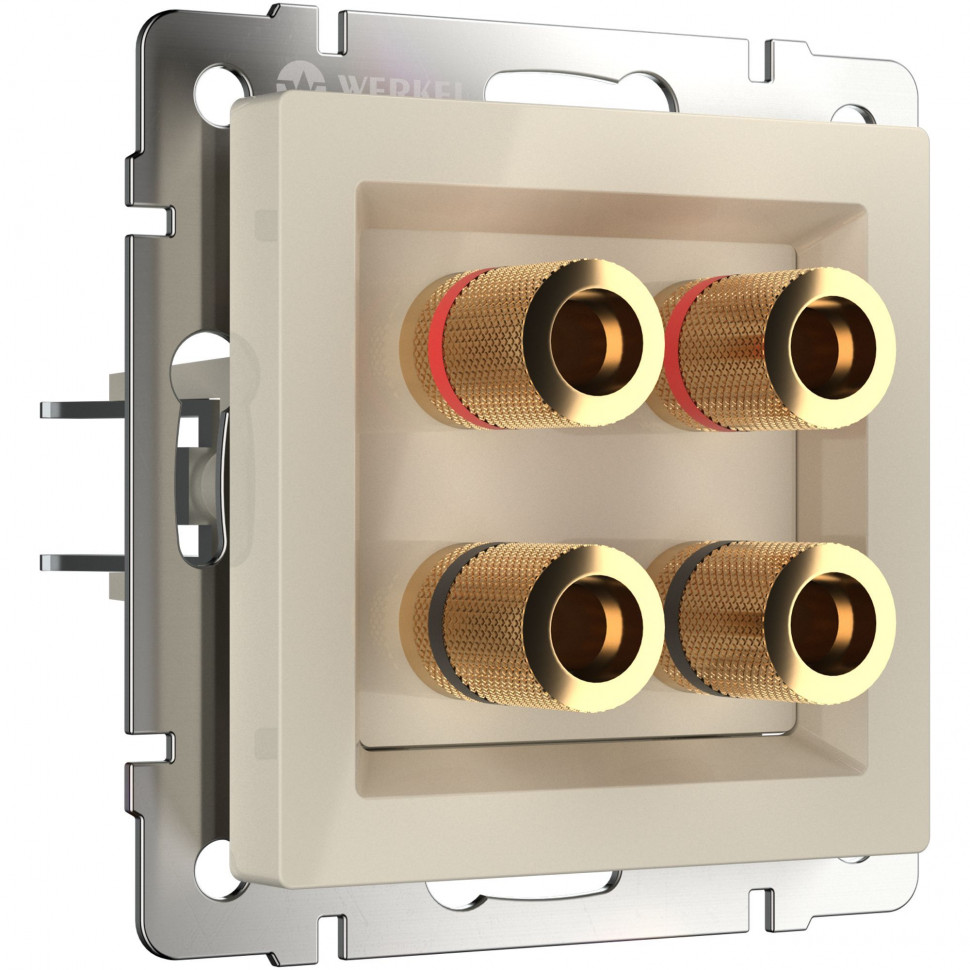 Акустическая розетка (слоновая кость) W1185003 фото 1 &mdash; Multielectrika