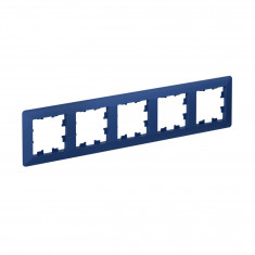 Рамка на 5 постов Systeme Electric AtlasDesign Air аквамарин &mdash; Multielectrika