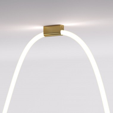 Накладные крепления для круглого гибкого неона Full light черный FL 28100 — Multielectrika