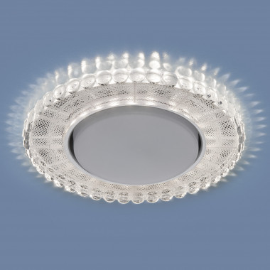 Встраиваемый точечный светильник с LED подсветкой 3035 GX53 — Multielectrika