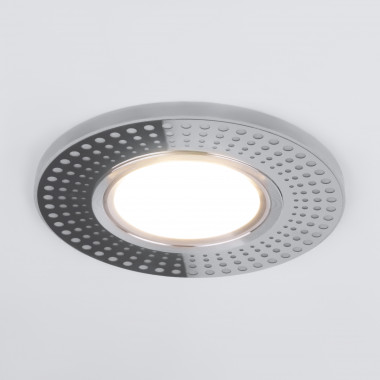 Встраиваемый точечный светильник со светодиодной подсветкой 2231 MR16 CH хром — Multielectrika