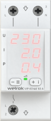 Многофункциональное реле Welrok VIP-63 red 4660251140342 фото 1 — Multielectrika Многофункциональное реле Welrok VIP-63 red 4660251140342 фото 1 — Multielectrika