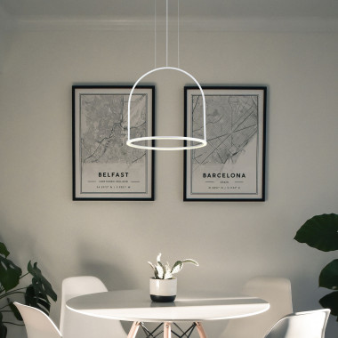 Подвесной светильник 90322/1 белый — Multielectrika