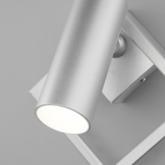 Настенный светодиодный светильник в стиле минимализм 20091/1 LED серебро &mdash; Multielectrika
