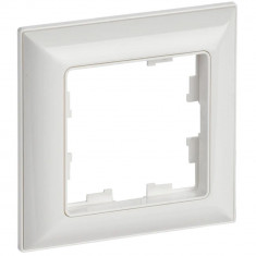 Рамка на 1 пост IEK Brite РУ-1-Бр белый/белый &mdash; Multielectrika