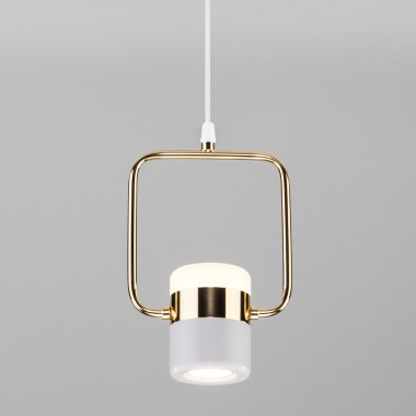 Подвесной светильник 50165/1 LED золото / белый — Multielectrika