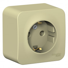 Розетка силовая Systeme Electric Blanca бежевая 16А &mdash; Multielectrika