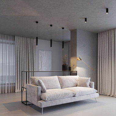 Светильник потолочный светодиодный Trio 8W 4000K белый 25110/LED — Multielectrika